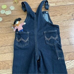 Boys denim overalls 6-9 months or girls